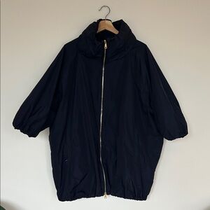 Moncler Lacour Giubbotto Lacour Navy Jacket Authenticated